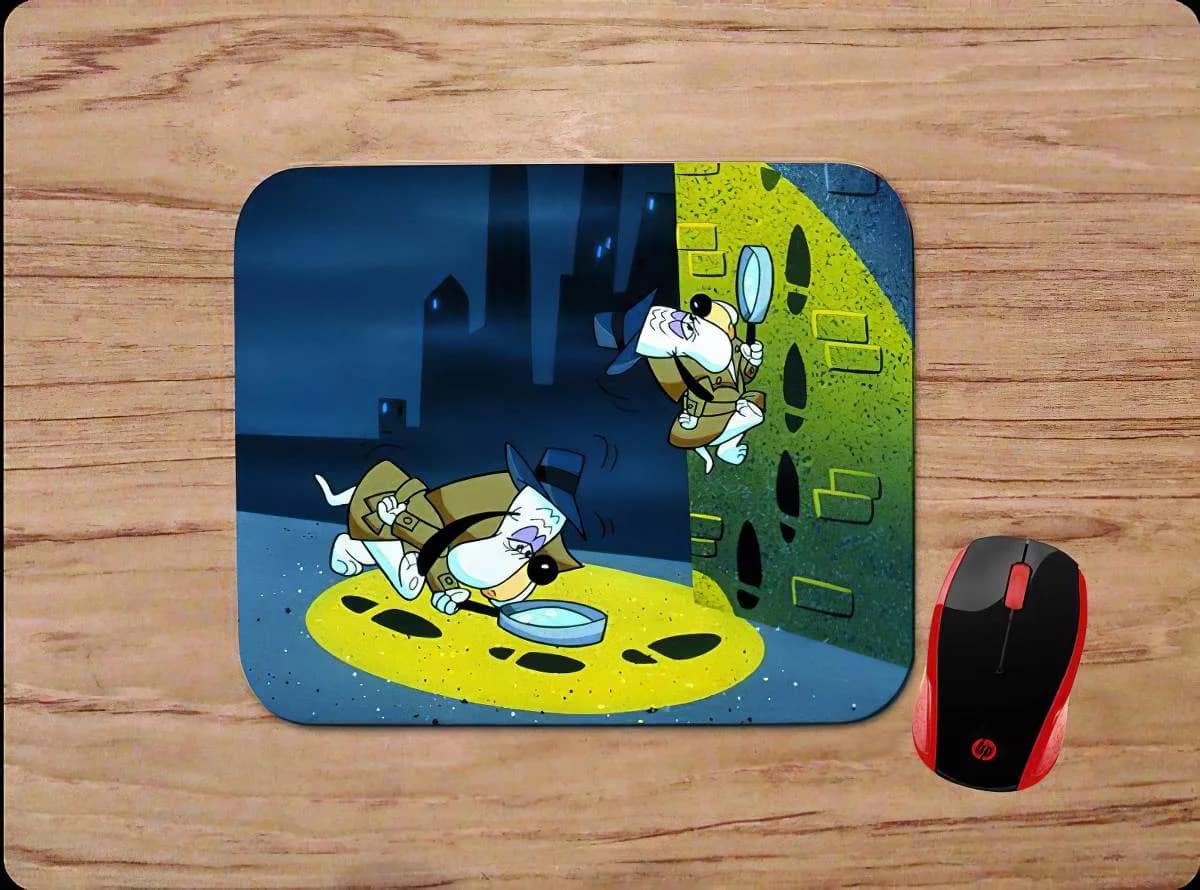 Detective Droopy Dog Pc Gaming Mouse Pads