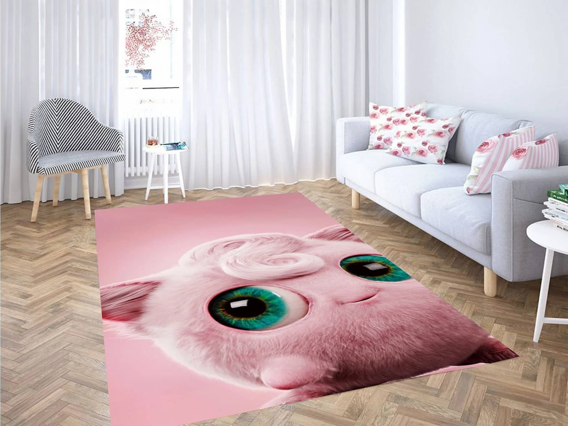 Detective Pikachu Carpet Rug