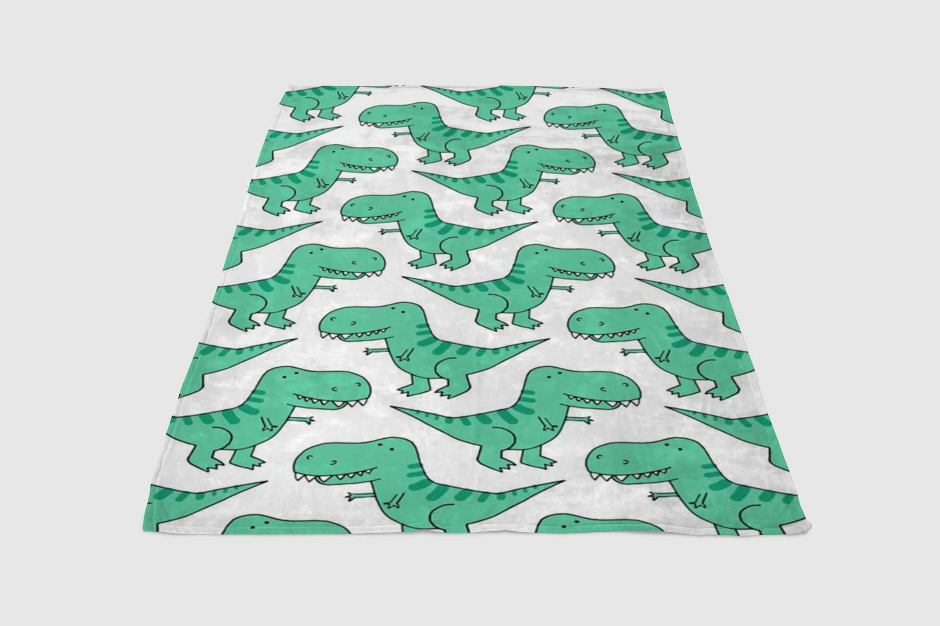 Dinosaur Background Fleece Blanket