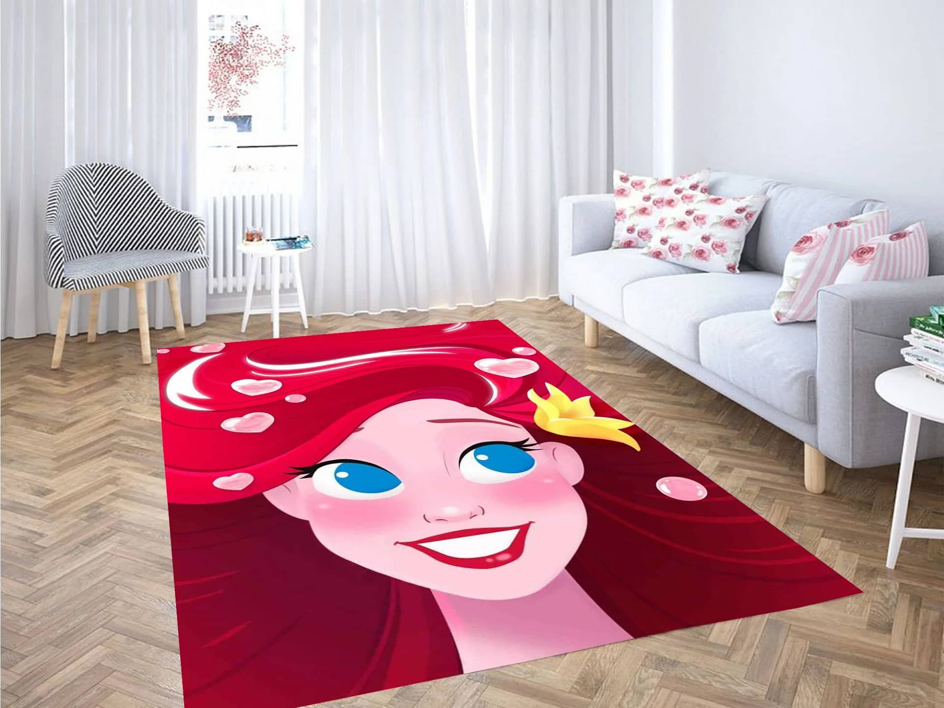Disney Girl Character Carpet Rug