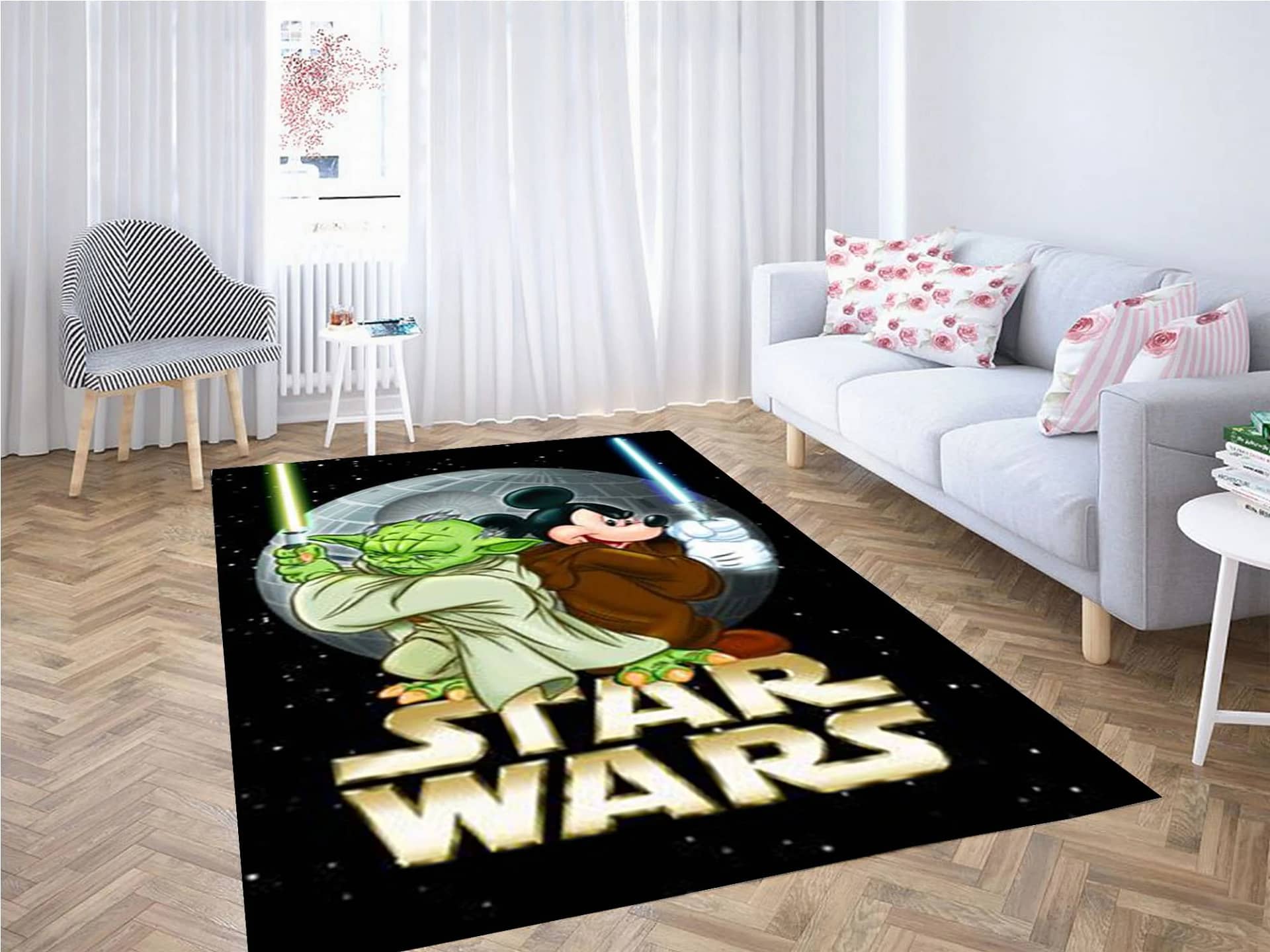 Disney Vs Star Wars Carpet Rug