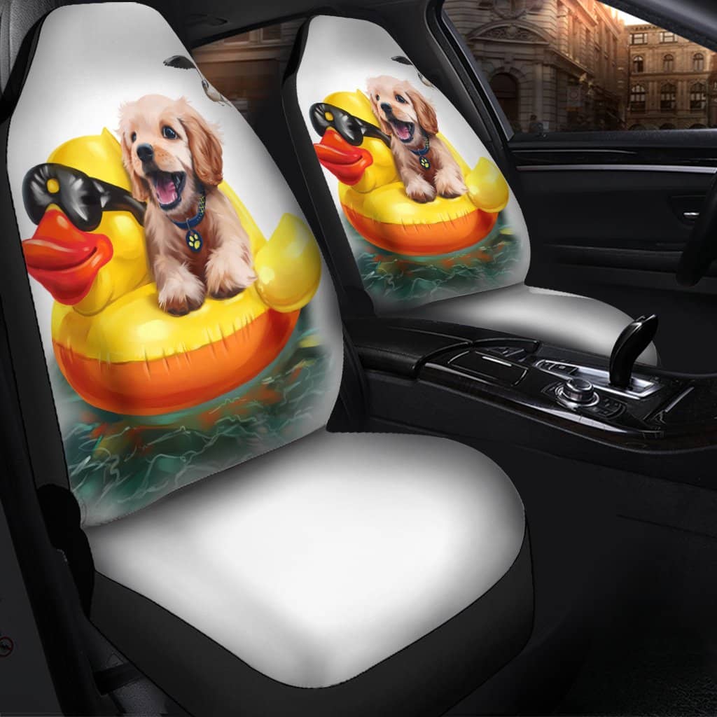 Dog And Duck Car Seat Covers