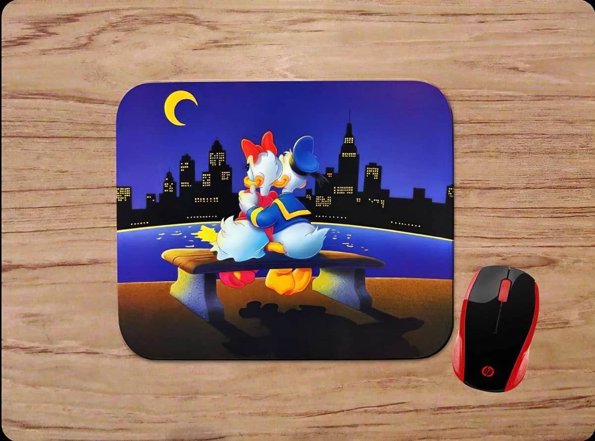 Donald And Daisy Duck Mouse Pads