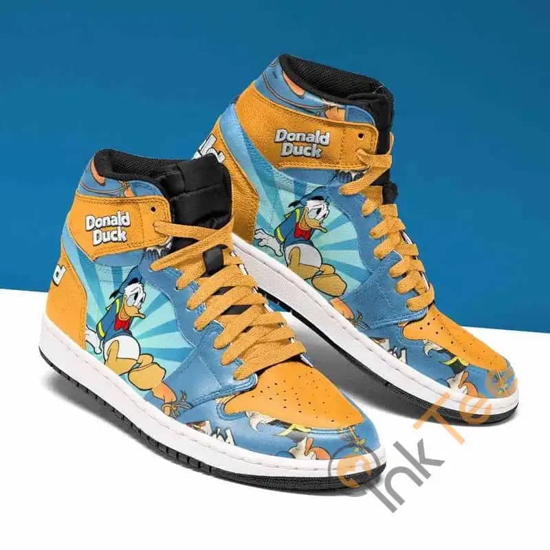 Donald Duck Custom It708 Air Jordan Shoes