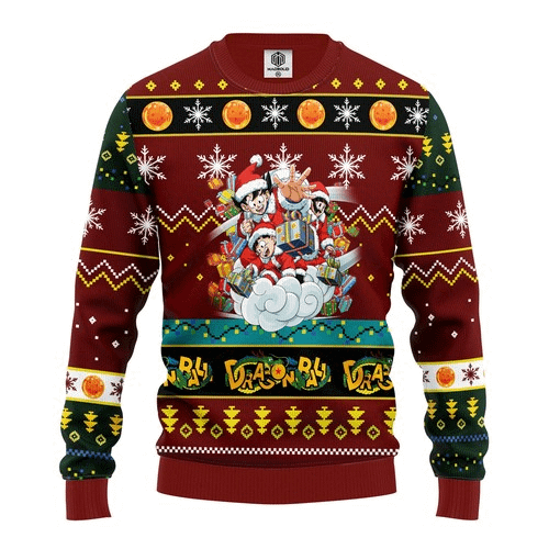 Dragon Ball Christmas Ugly Sweater