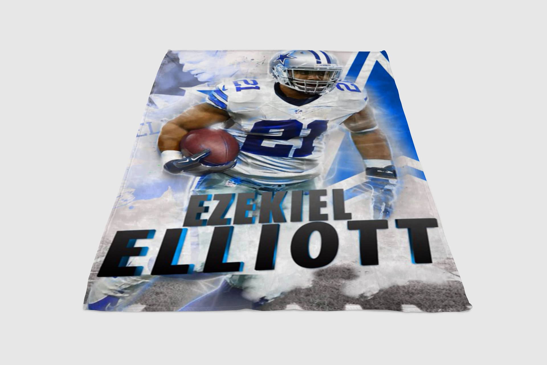 Ezekiel Elliott Fleece Blanket