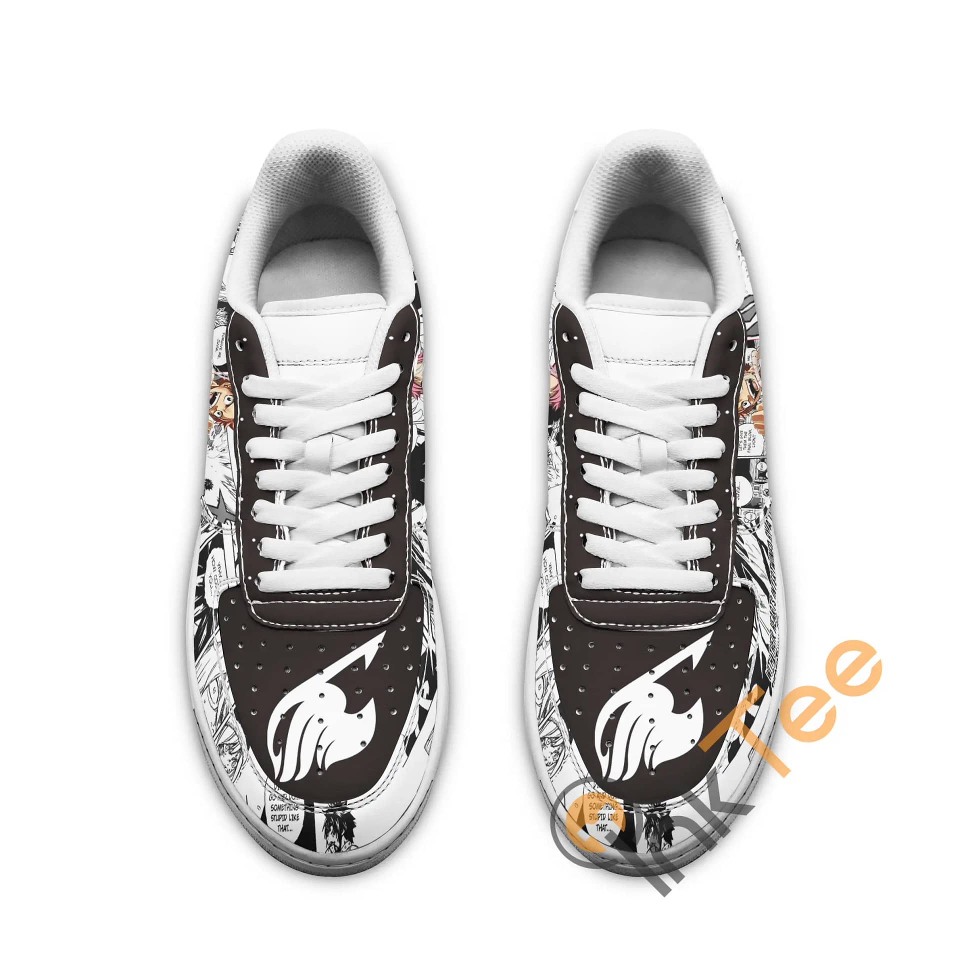 Fairy Tail Manga Anime Fan Gift Idea Amazon Nike Air Force Shoes