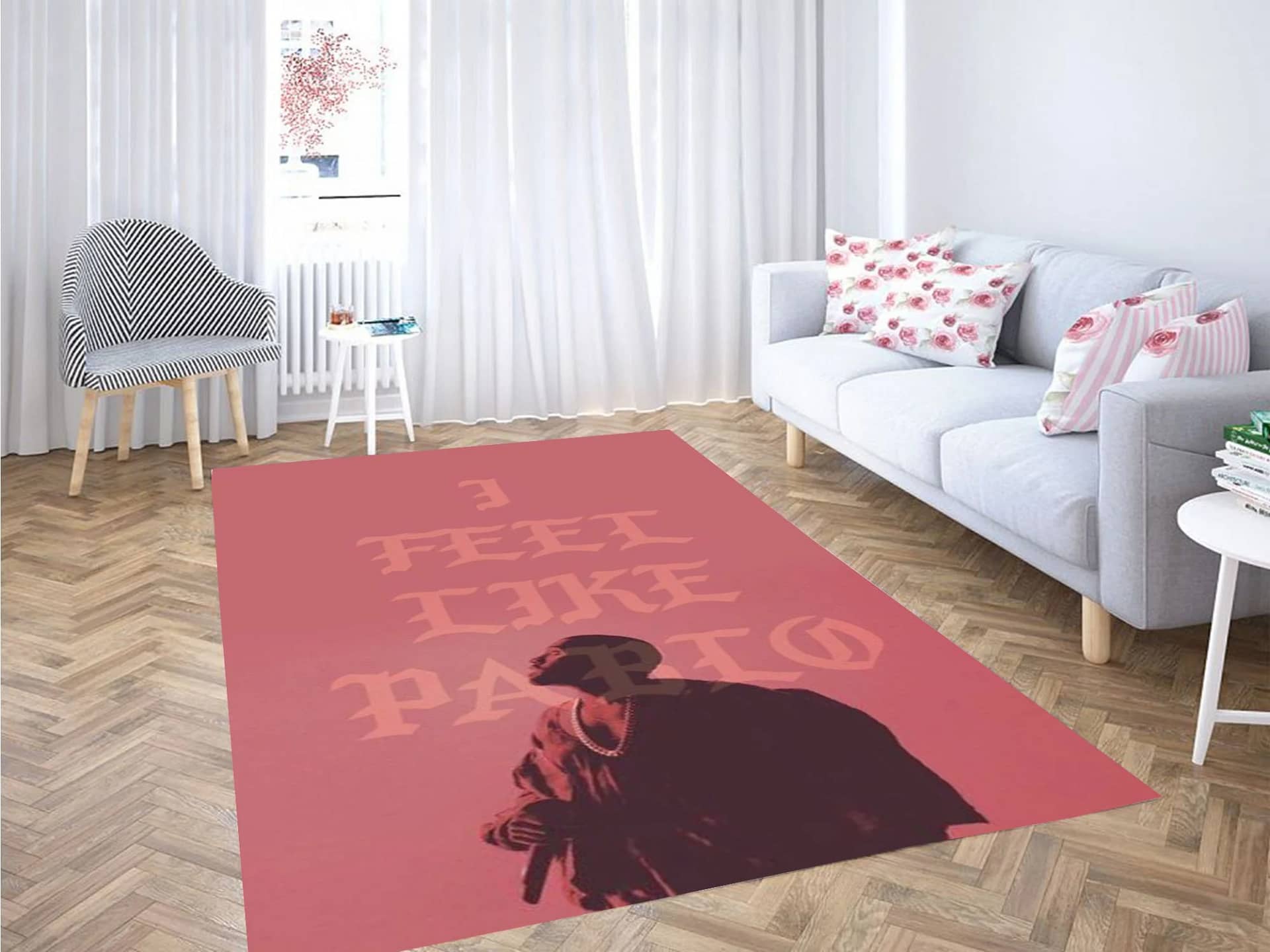 Feel Like Pablo Wallpaper Carpet Rug