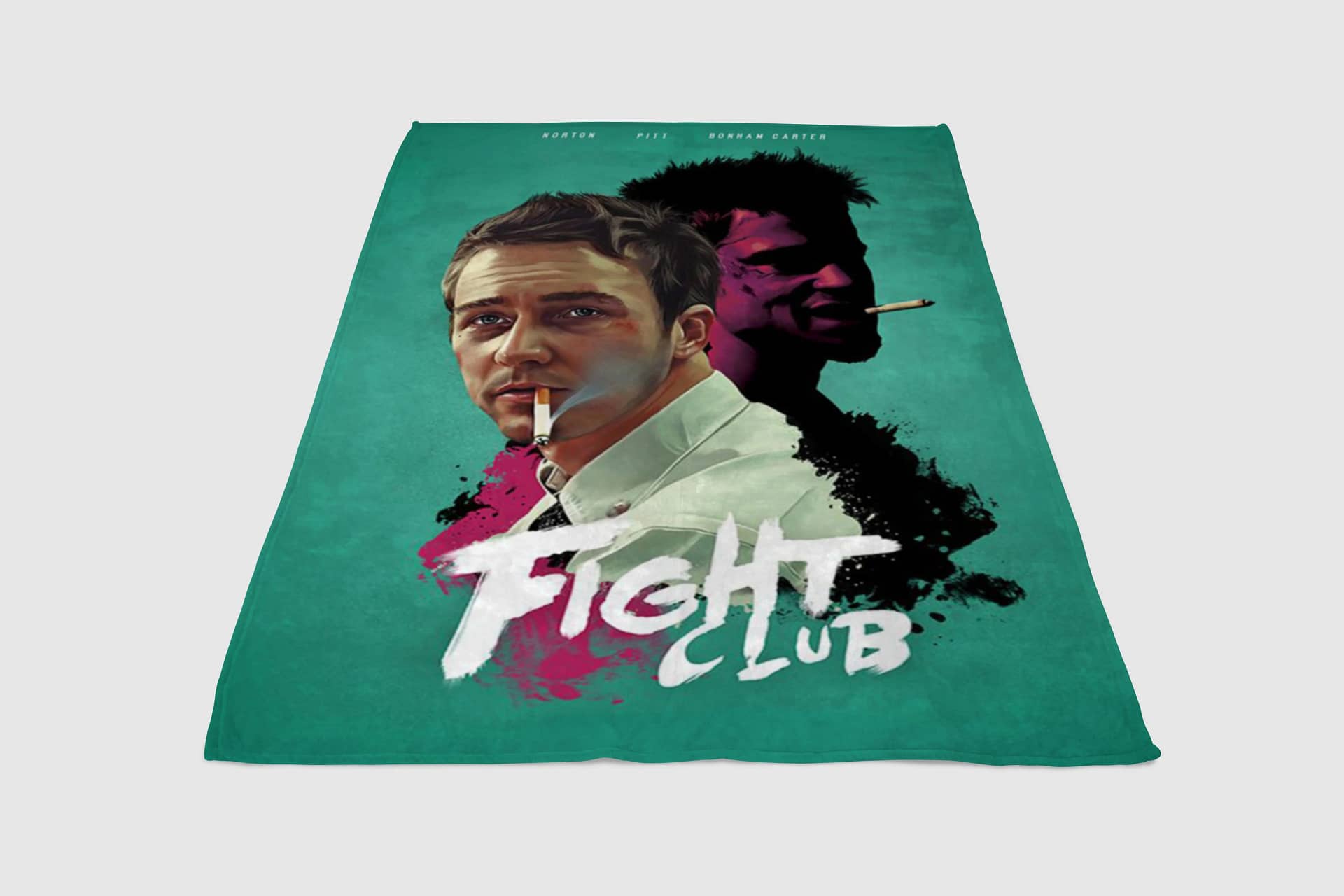 Fight Club Fleece Blanket