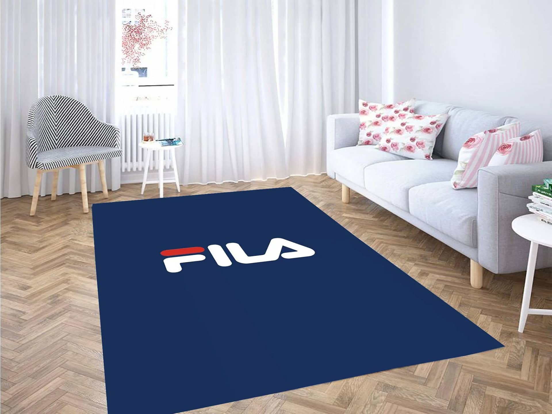Fila Logo Carpet Rug