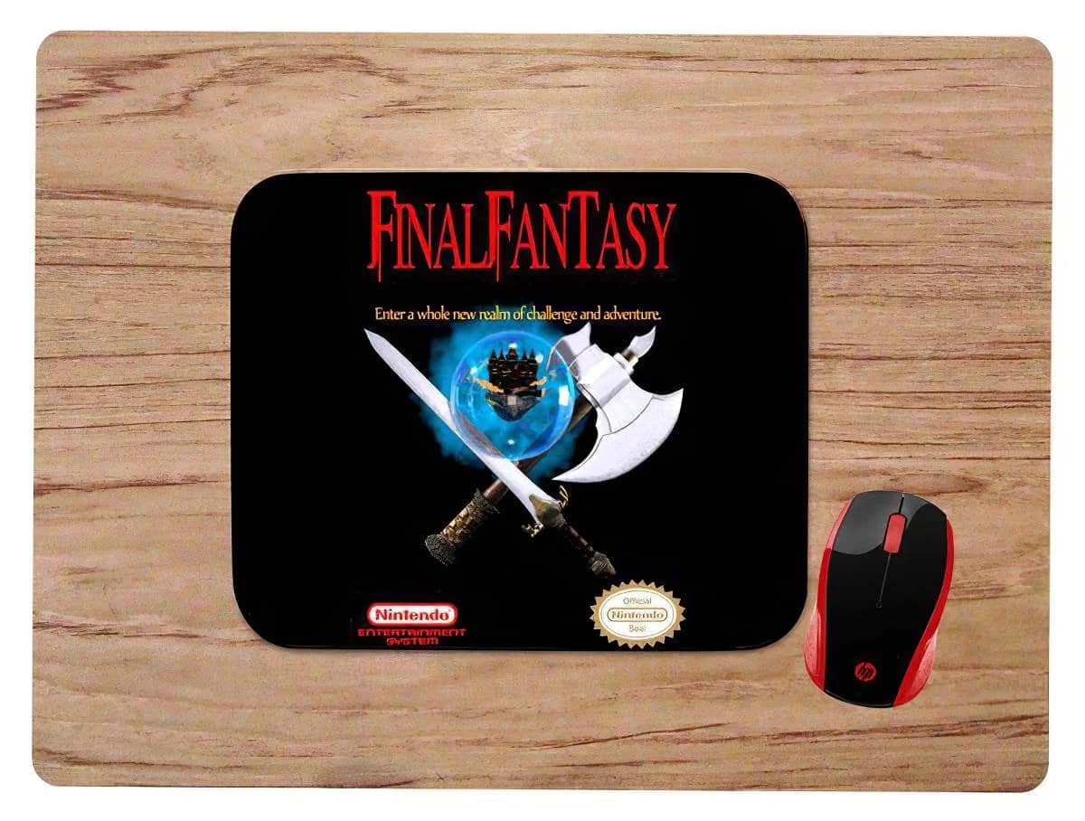 Final Fantasy Classic Nes Mouse Pads
