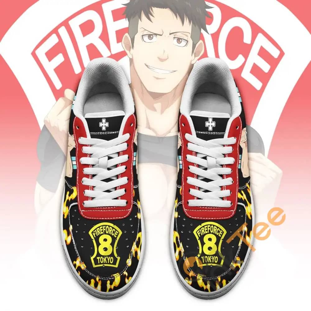 Fire Force Akitaru Obi Costume Anime Amazon Nike Air Force Shoes