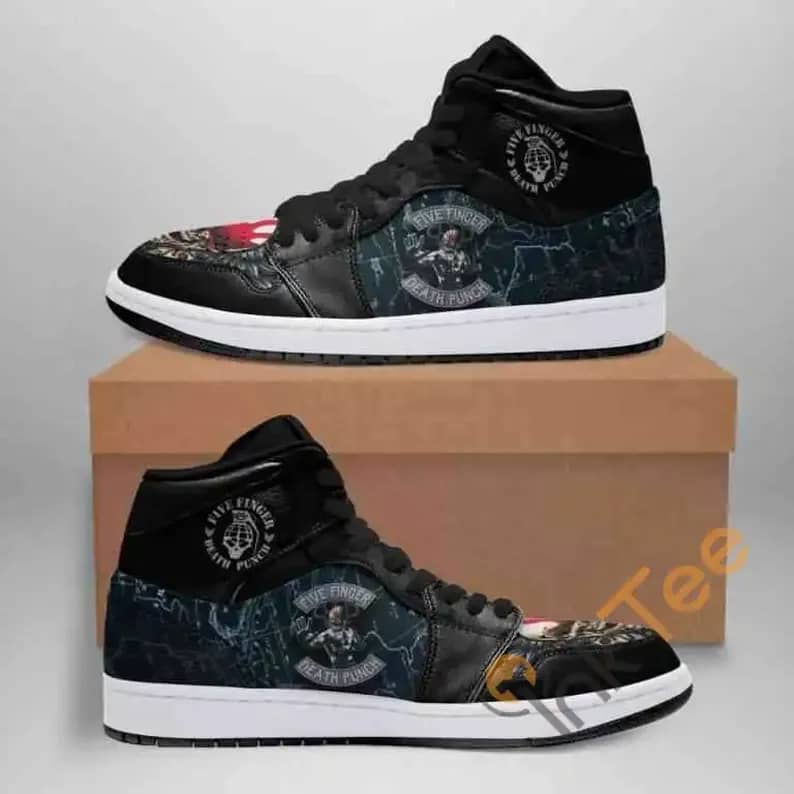 Five Finger Death Punch Custom It857 Air Jordan Shoes