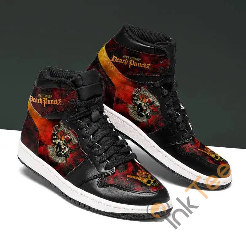 Five Finger Death Punch Rock Five Finger Custom Sneakers It859 Air Jordan Shoes