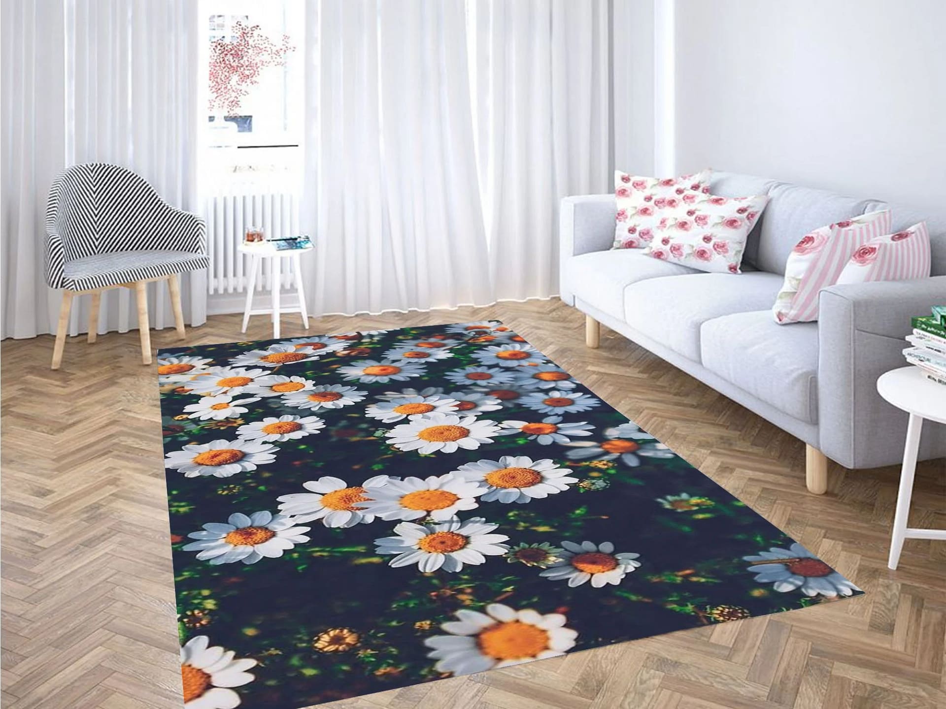Flores Backgrounds Carpet Rug