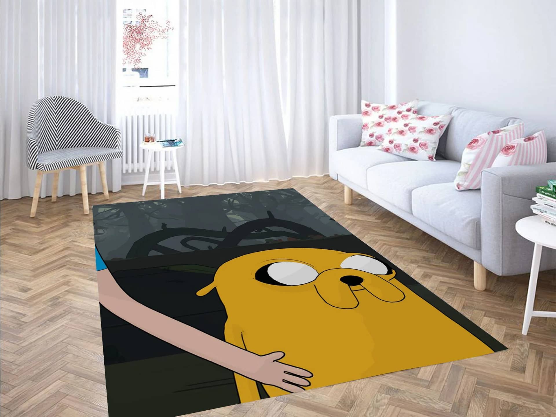 Forest Of Adventure Time Carpet Rug