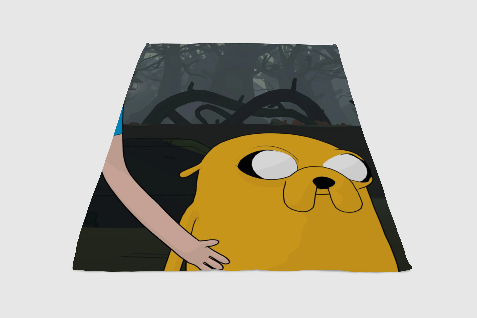 Forest Of Adventure Time Fleece Blanket