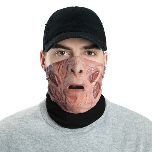 Freddy Krueger 1 Horror Halloween Neck Gaiter Bandana No2275 Face Mask