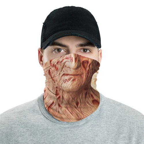 Freddy Krueger 5 Horror Halloween Neck Gaiter Bandana No2279 Face Mask