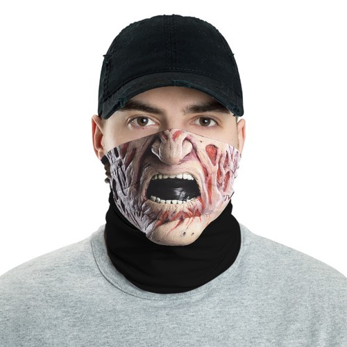 Freddy Krueger 6 Horror Halloween Neck Gaiter Bandana No2280 Face Mask