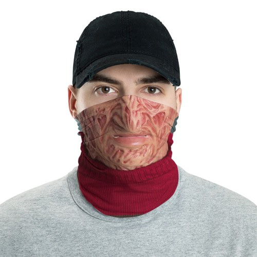 Freddy Krueger 7 Horror Halloween Neck Gaiter Bandana No2281 Face Mask