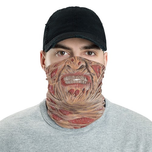 Freddy Krueger Horror Halloween Neck Gaiter Bandana No2282 Face Mask