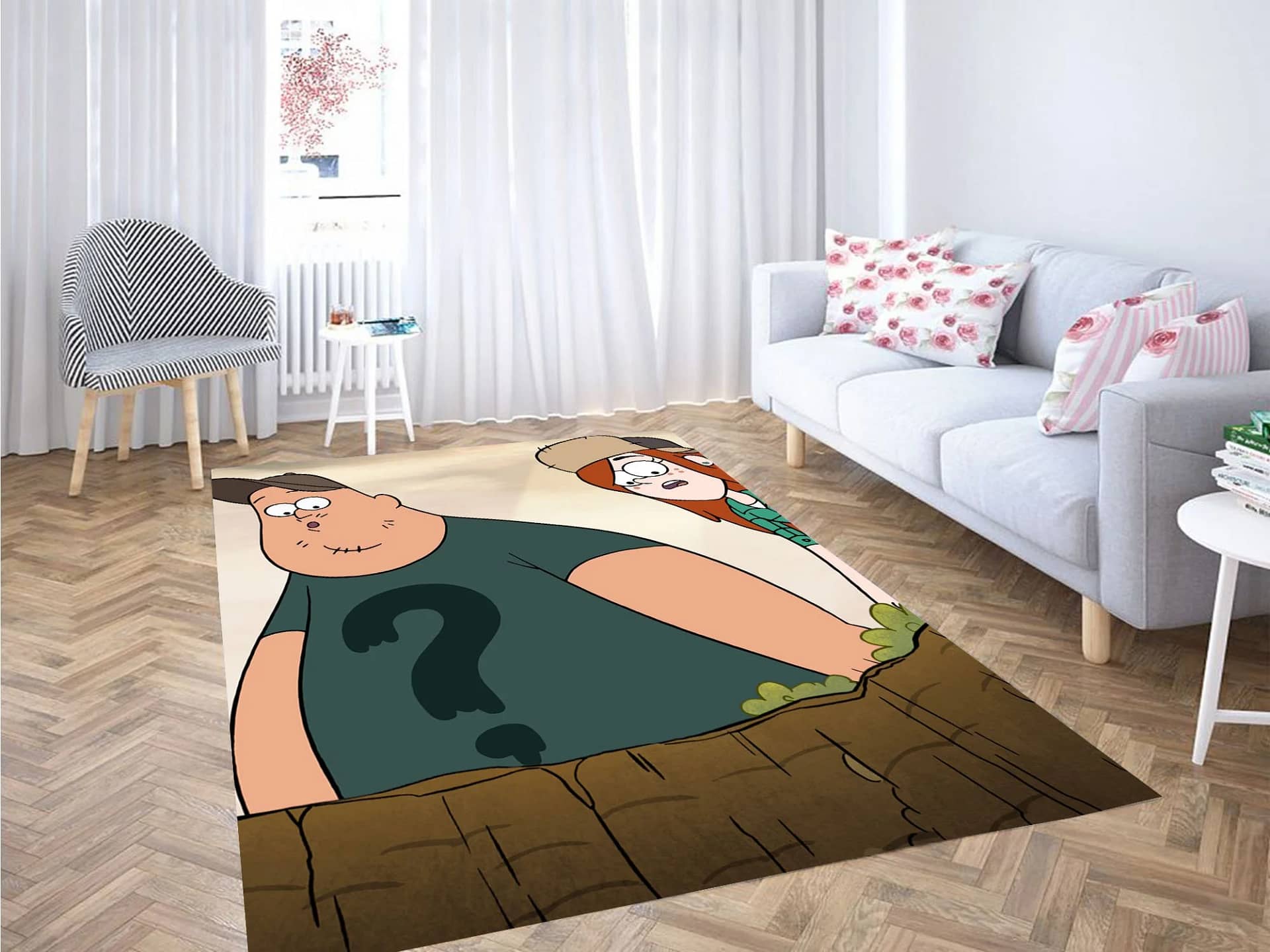 Friend Wendy Gravity Falls Carpet Rug