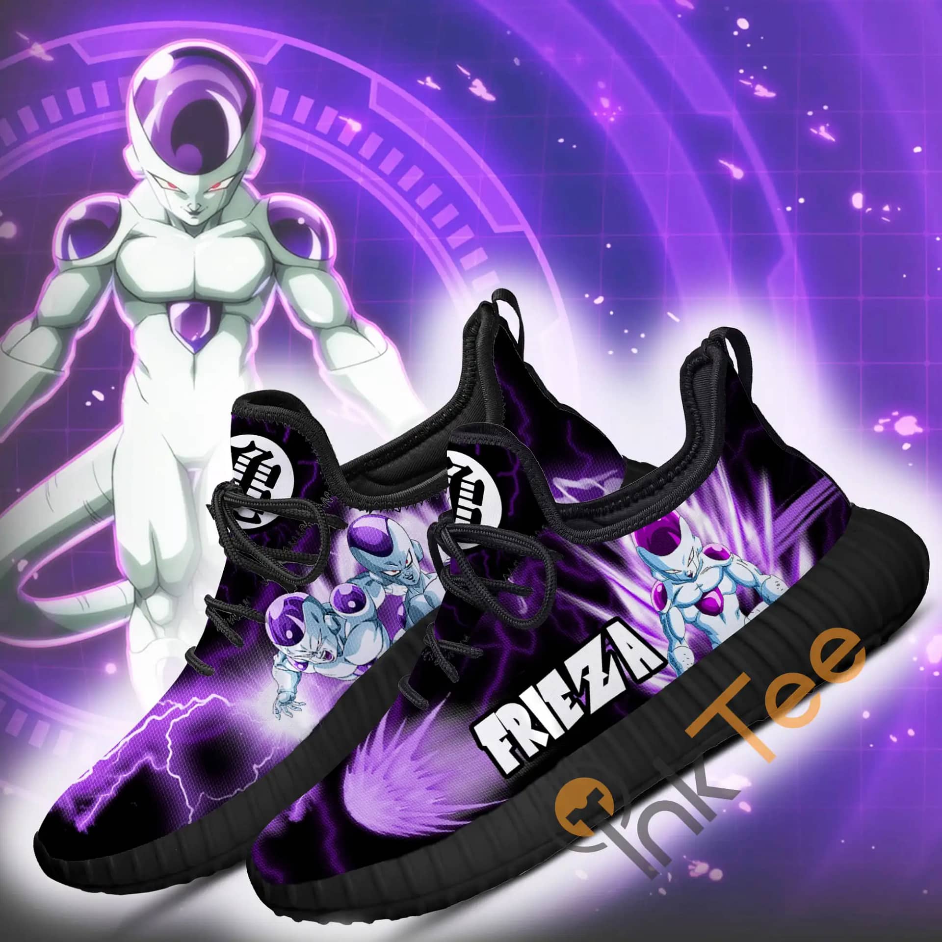 Inktee Store - Frieza Dragon Ball Anime Amazon Reze Shoes Image