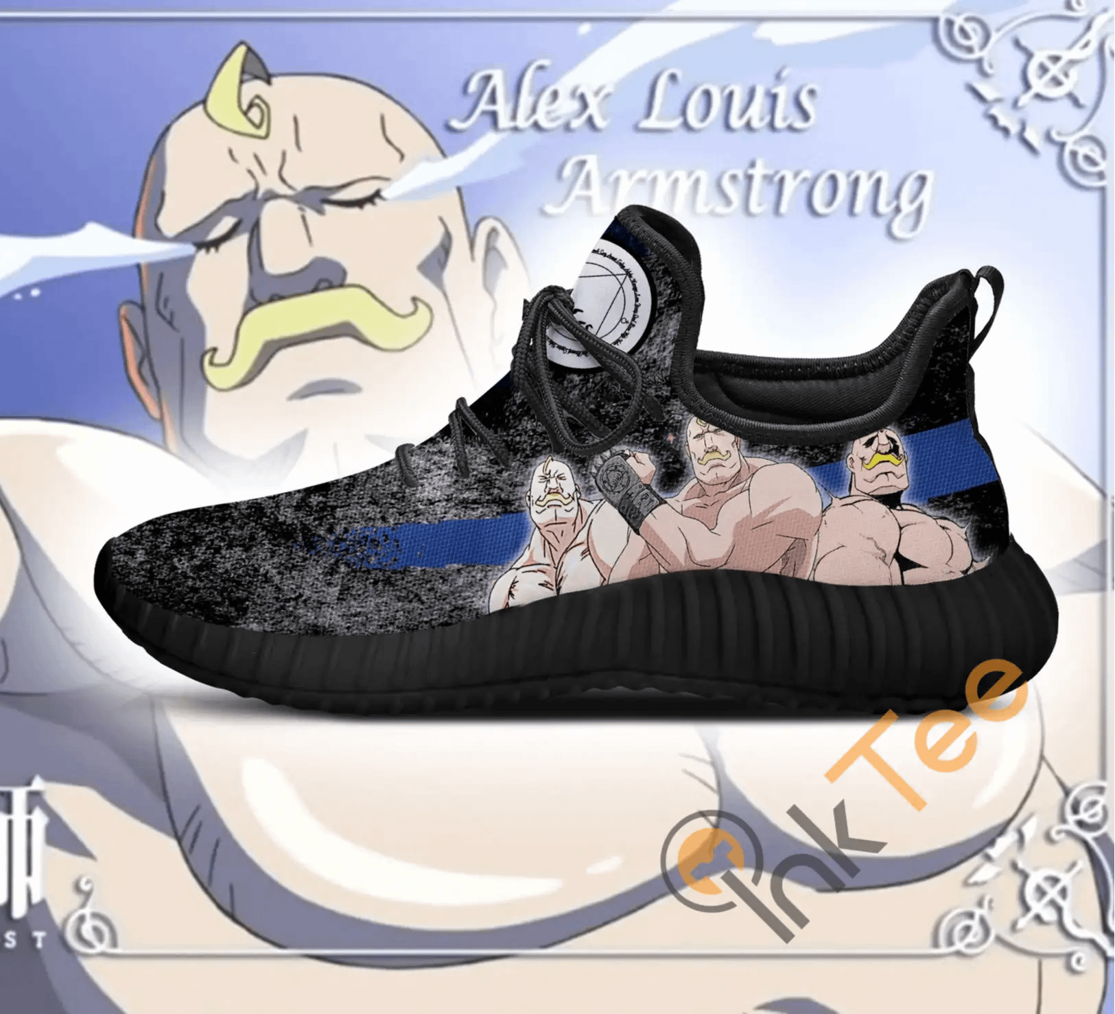 Inktee Store - Fullmetal Alchemist Alex Louis Character Anime Amazon Reze Shoes Image