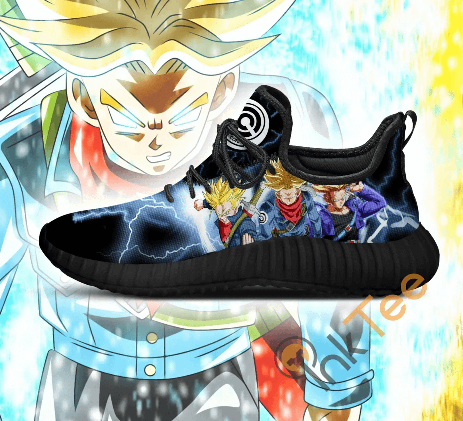 Inktee Store - Future Trunks Ssj Dragon Ball Anime Amazon Reze Shoes Image