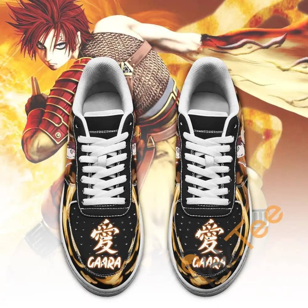 Gaara Custom Naruto Anime Amazon Nike Air Force Shoes