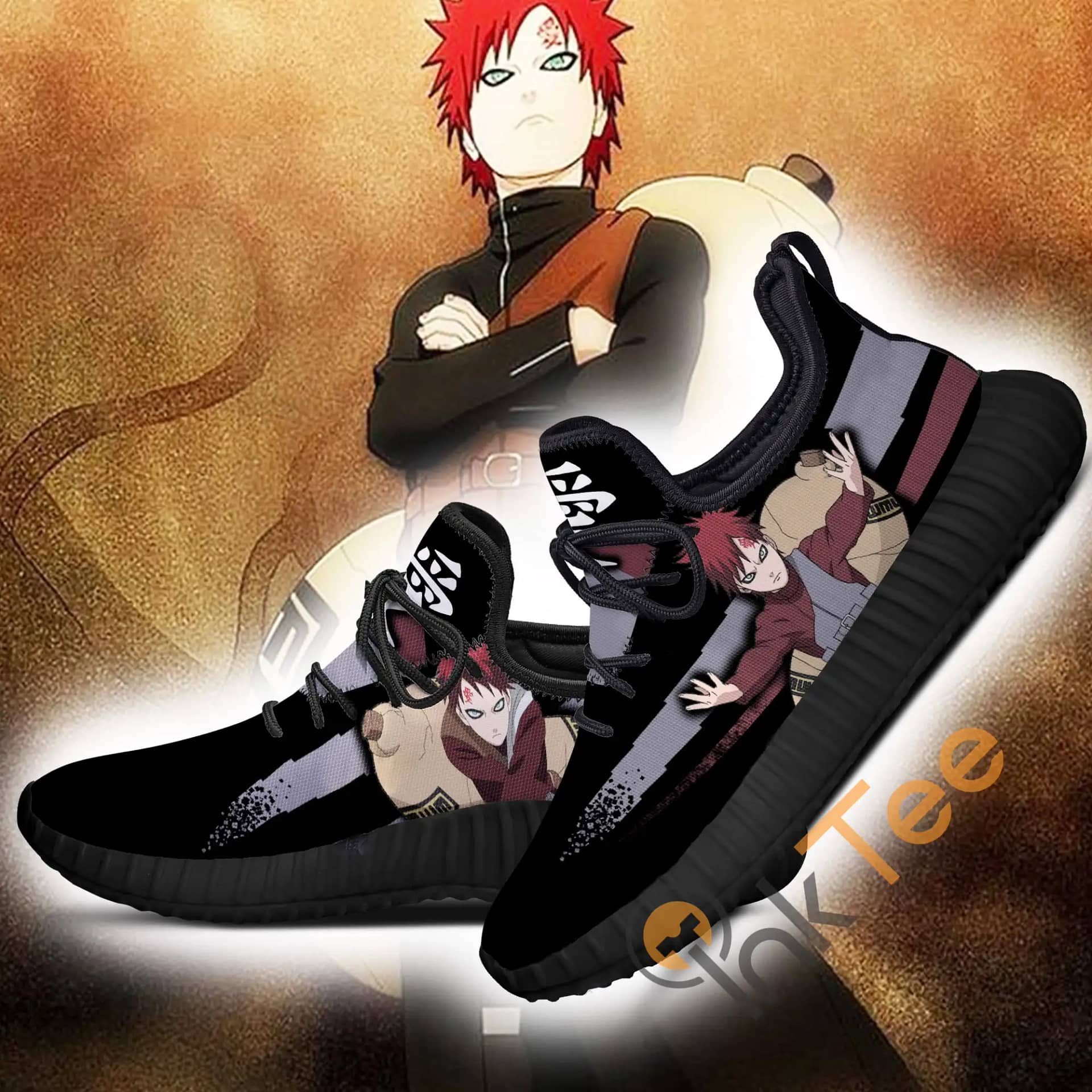 Inktee Store - Gaara Jutsu Naruto Anime Amazon Reze Shoes Image