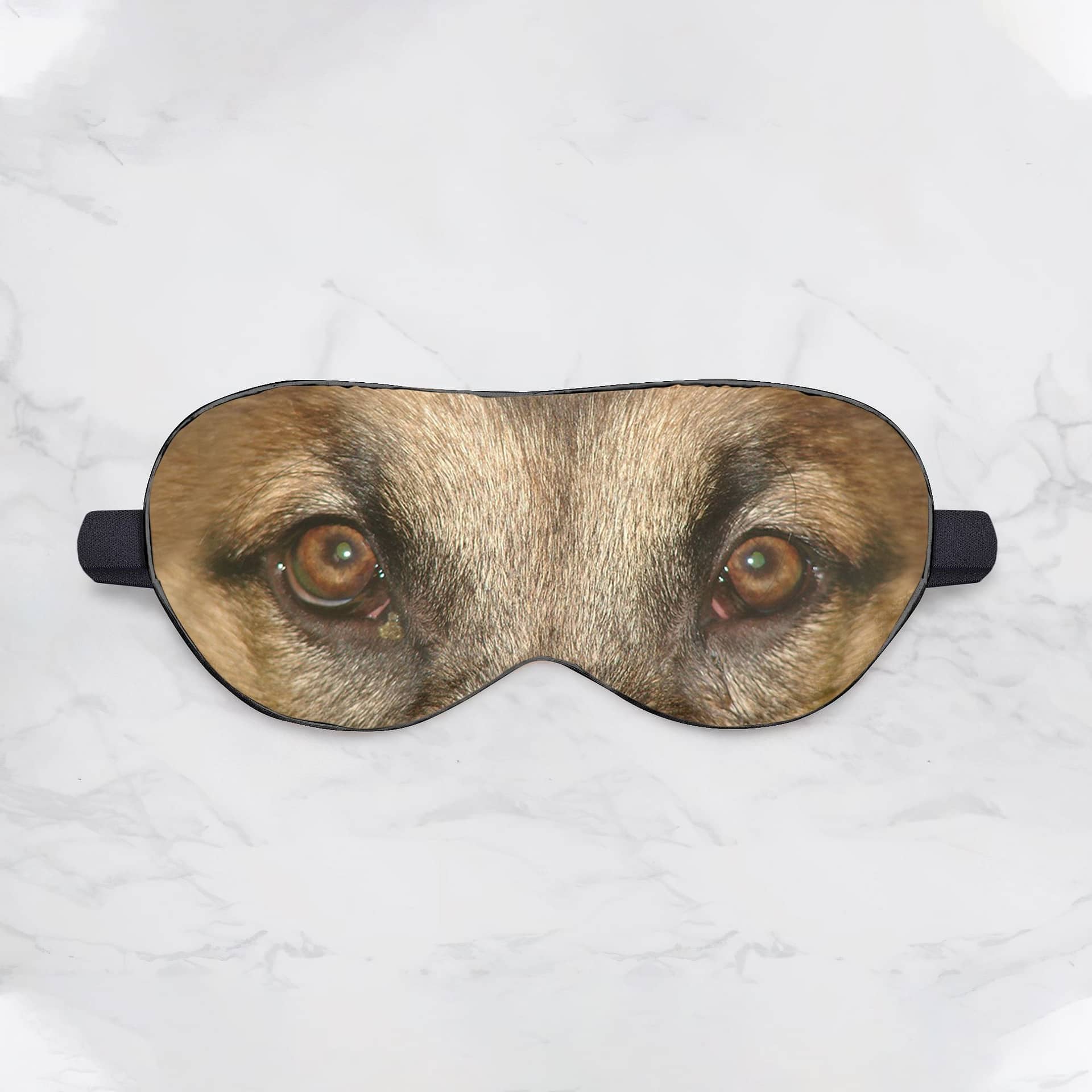 Inktee Store - German Shepherd Sleep Mask Image
