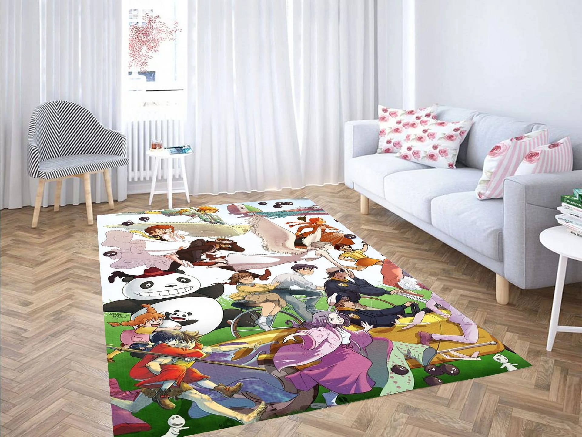 Ghibli Studio Animation Character Carpet Rug