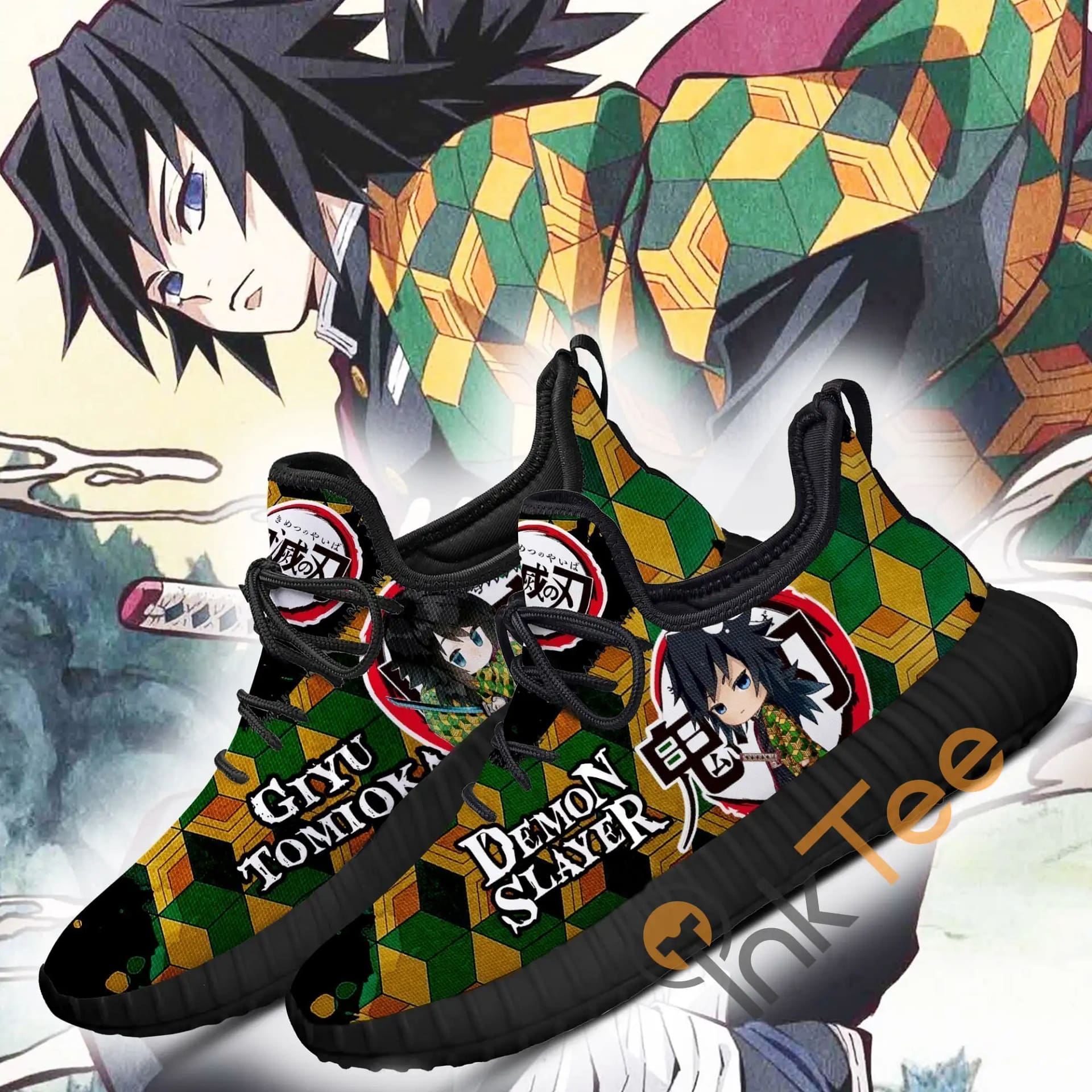 Giyu Tomioka Demon Slayer Anime Amazon Reze Shoes