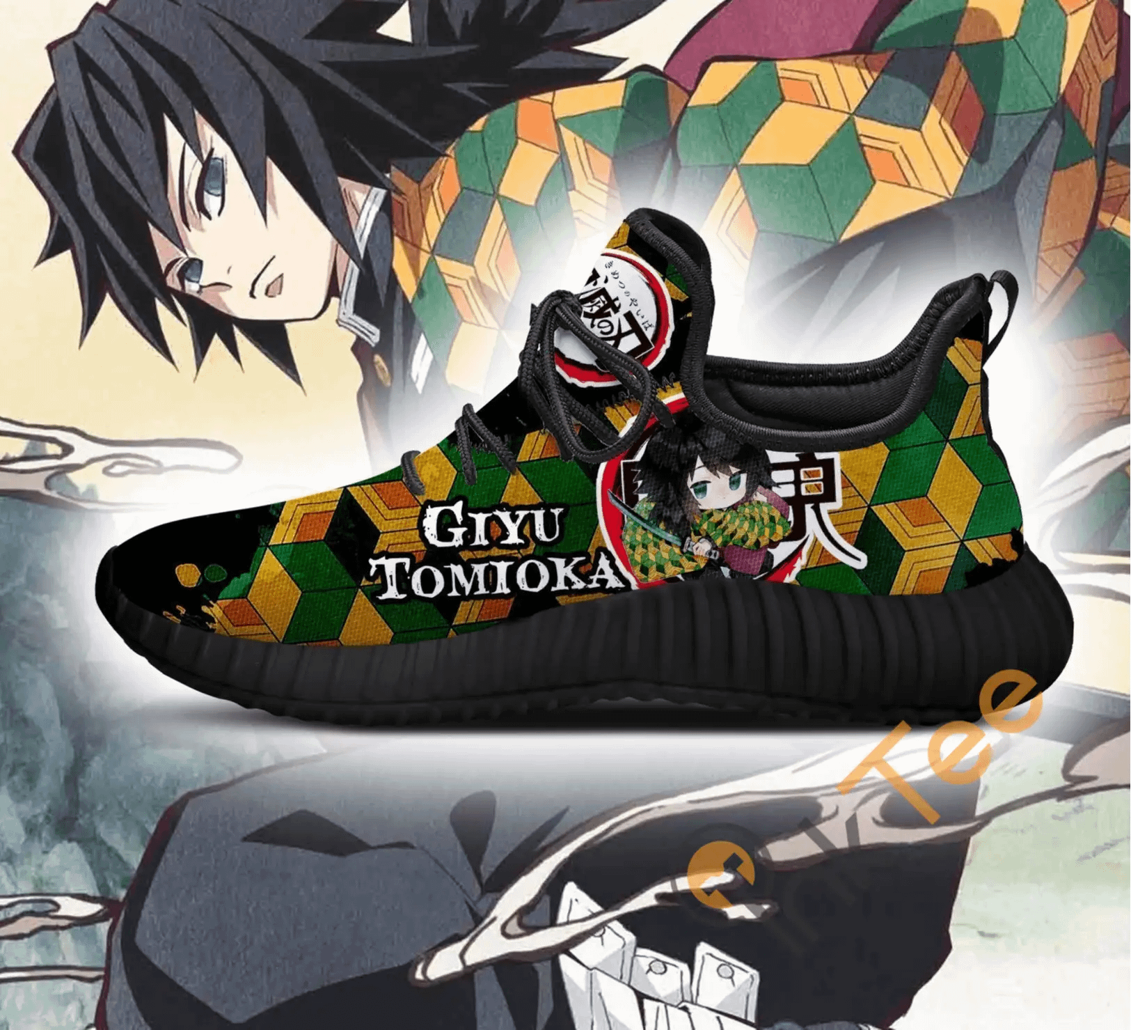 Inktee Store - Giyu Tomioka Demon Slayer Anime Amazon Reze Shoes Image