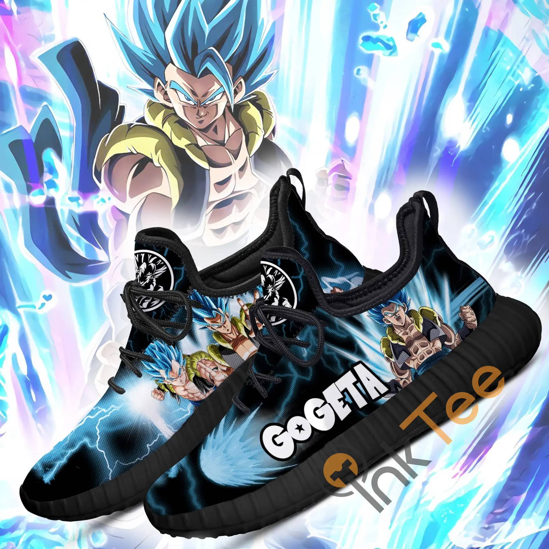 Gogeta Blue Dragon Ball Anime Amazon Reze Shoes