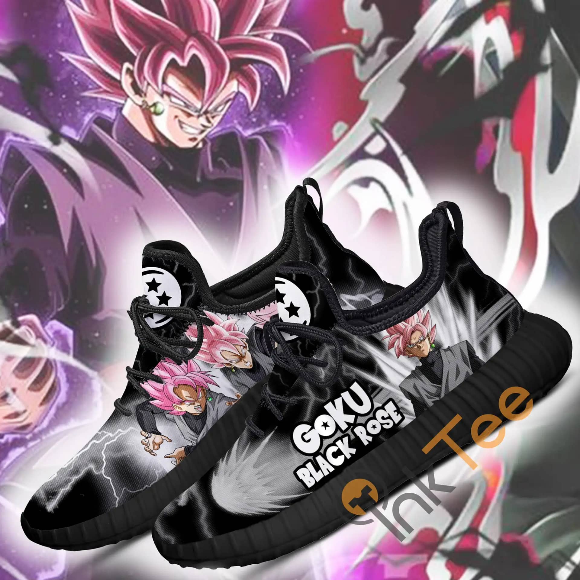 Goku Black Rose Dragon Ball Anime Amazon Reze Shoes