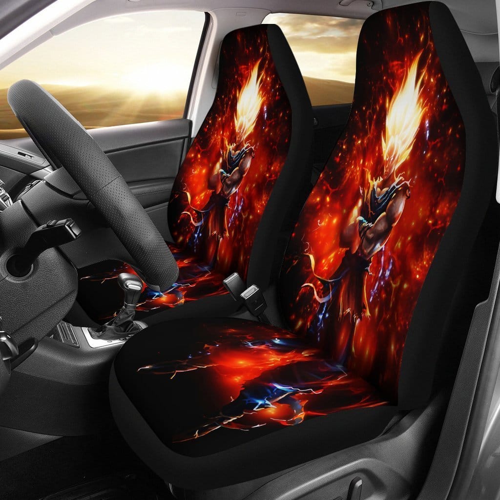Goku God Dragon Ball Car Seat Covers
