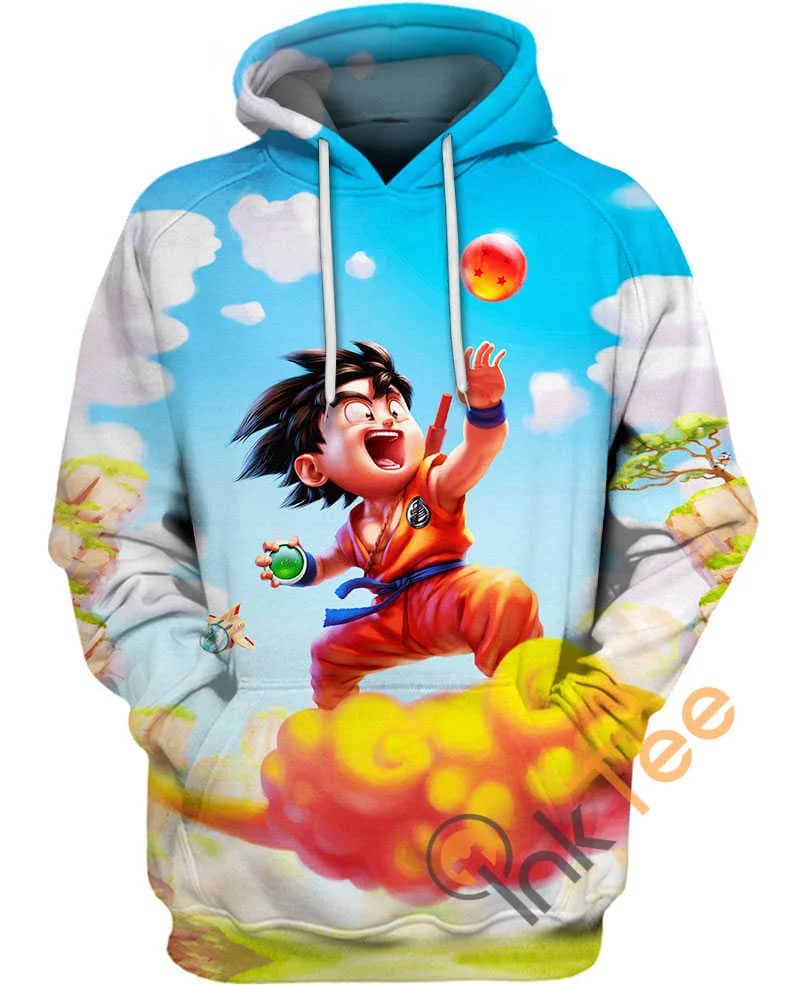 Goku Riding A Cloud Amazon Best Selling Hoodie 3D