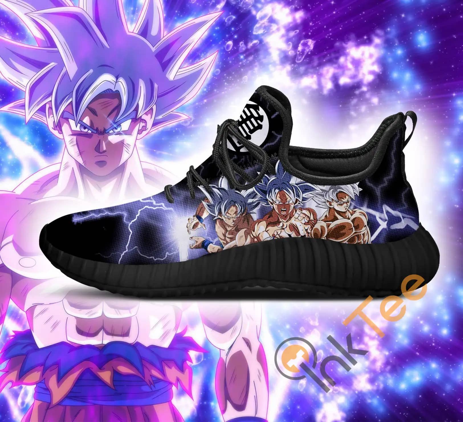 Inktee Store - Goku Ultra Instinct Dragon Ball Anime Amazon Reze Shoes Image