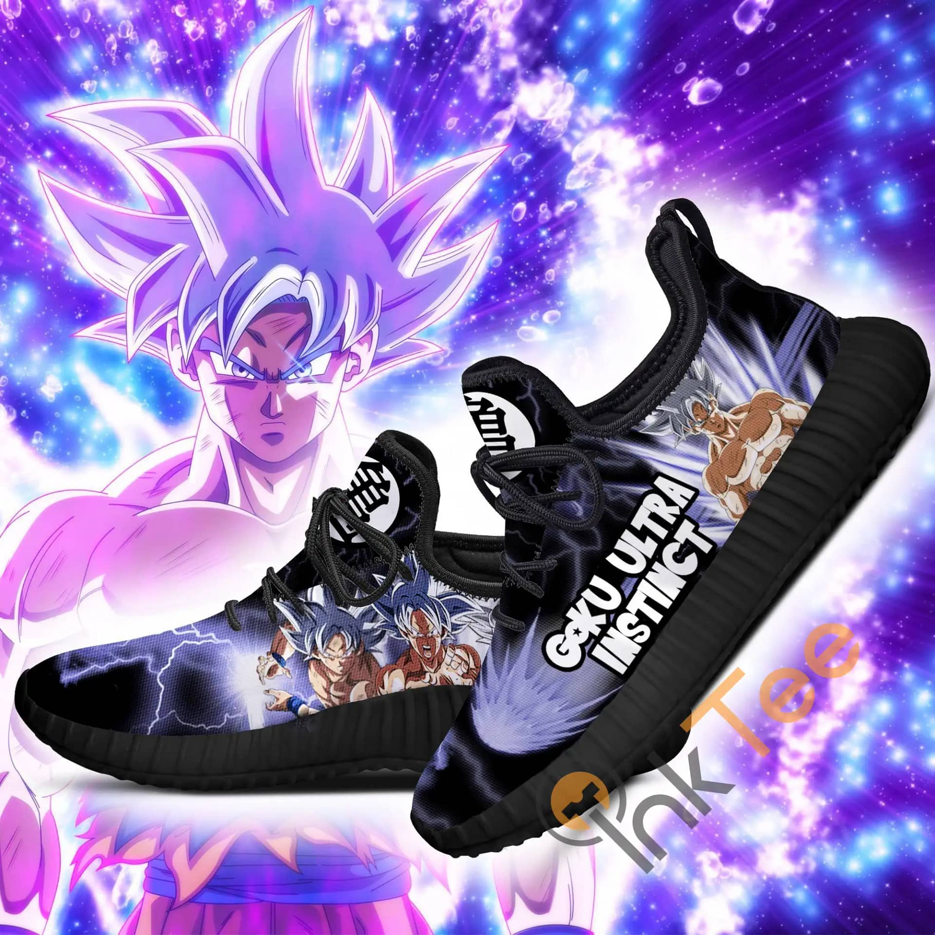 Inktee Store - Goku Ultra Instinct Dragon Ball Anime Amazon Reze Shoes Image