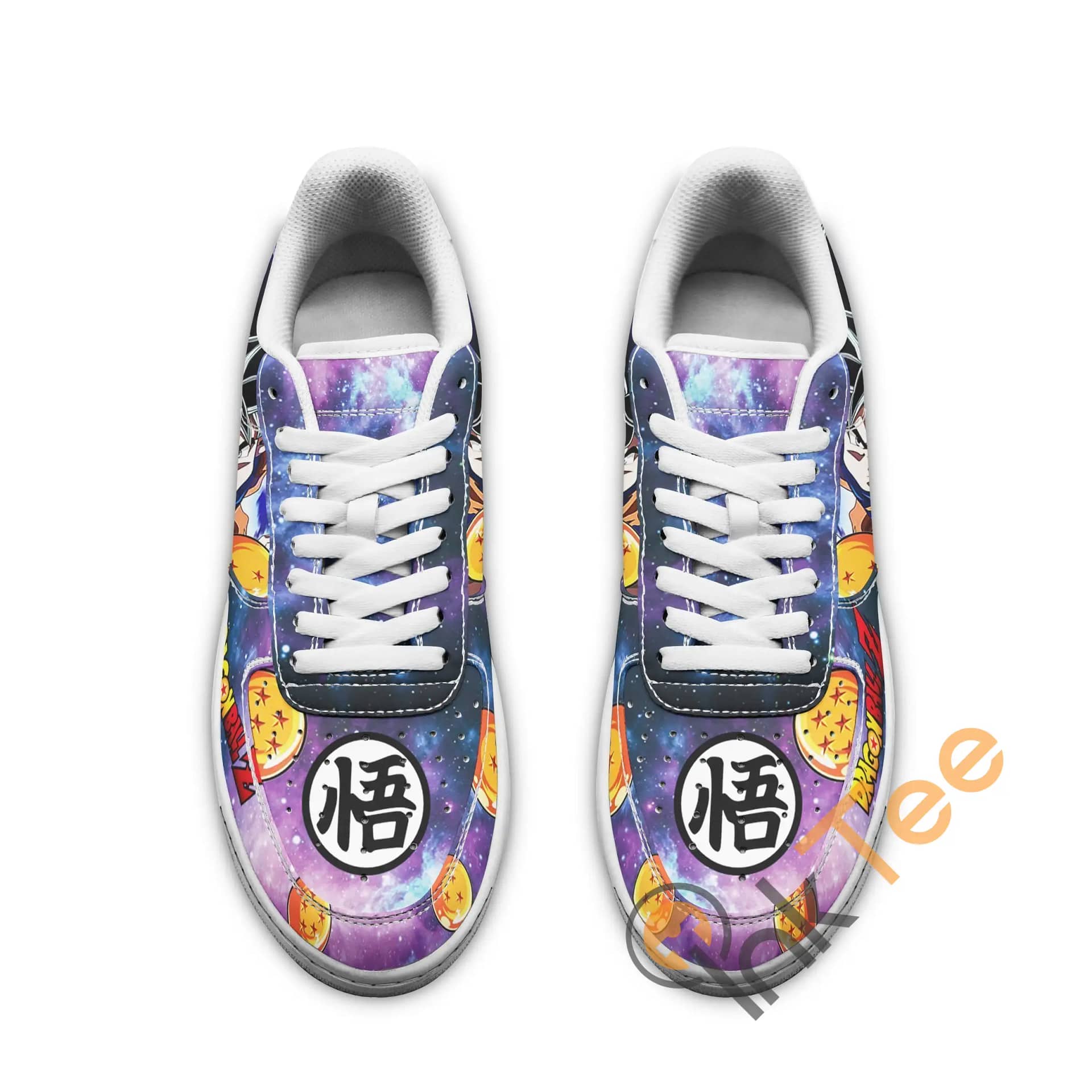 Goku Ultra Instinct Dragon Ball Z Anime Fan Gift Amazon Nike Air Force Shoes