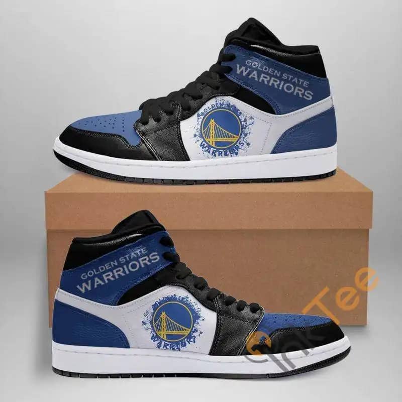 Golden State Warriors Nba Jordan Sport Custom Sneakers It1027 Air Jordan Shoes