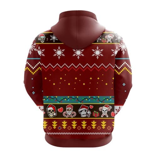 Inktee Store - Goth Christmas Cute Noel Mc Hoodie Ugly Christmas Sweater Image