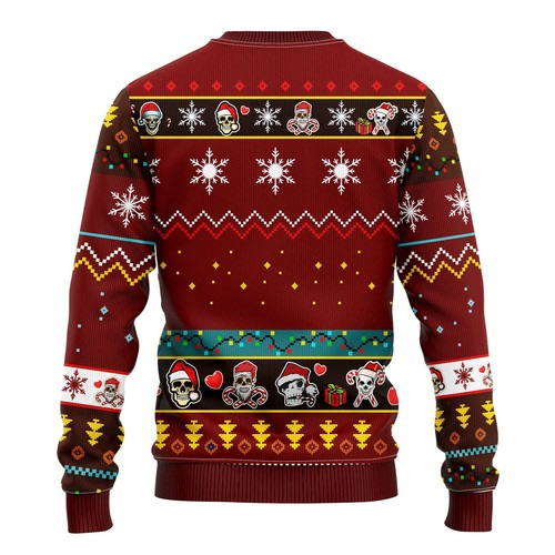 Inktee Store - Goth Christmas Ugly Christmas Sweater Image