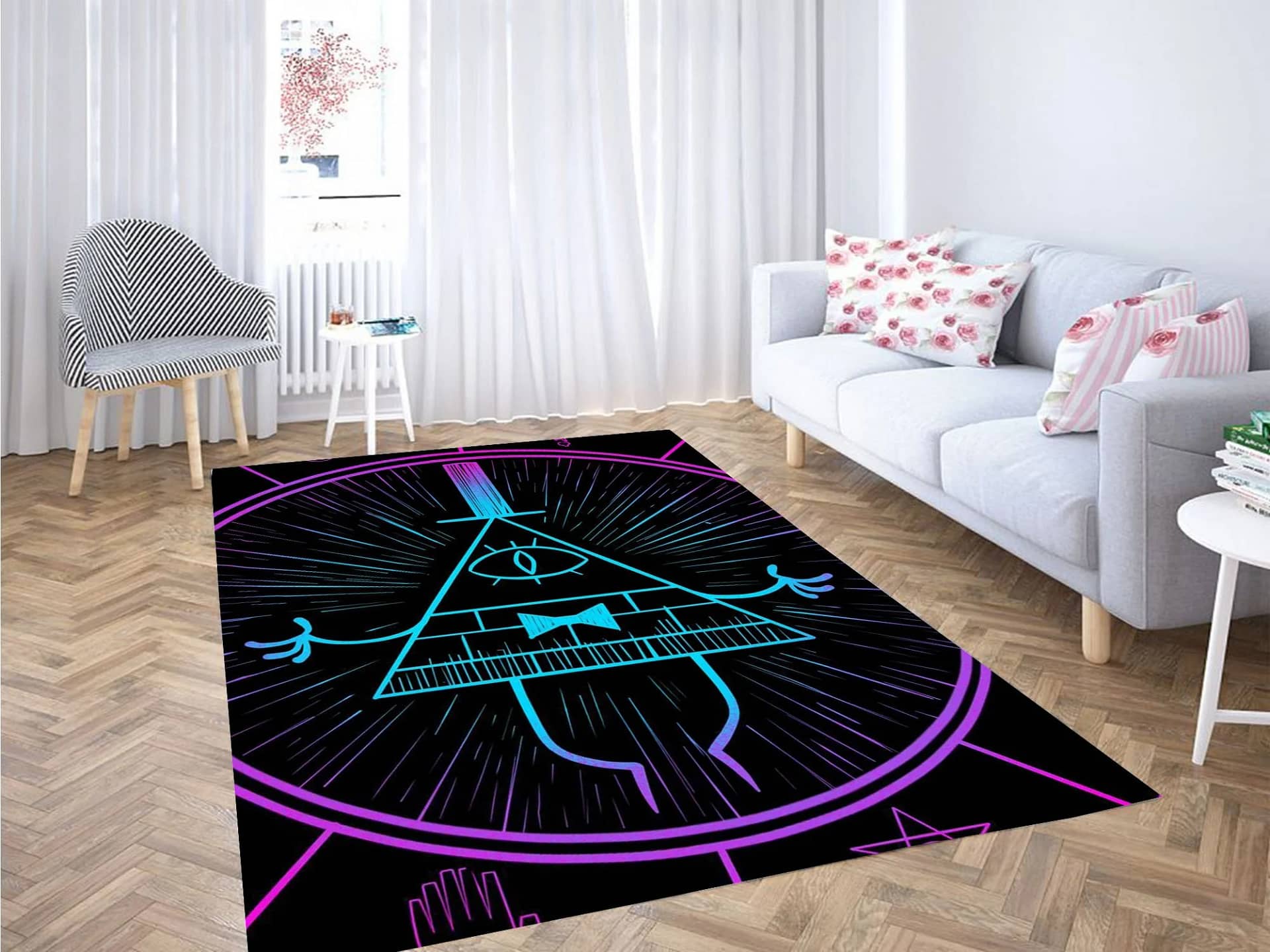 Gravity Falls Icon Carpet Rug