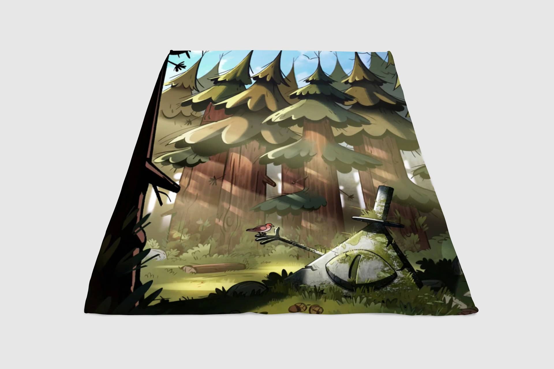 Gravity Falls Icon Rock Fleece Blanket