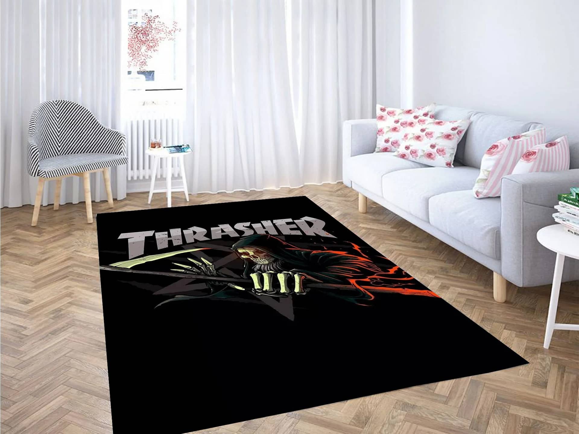 Grim Ripper Thrasher Carpet Rug