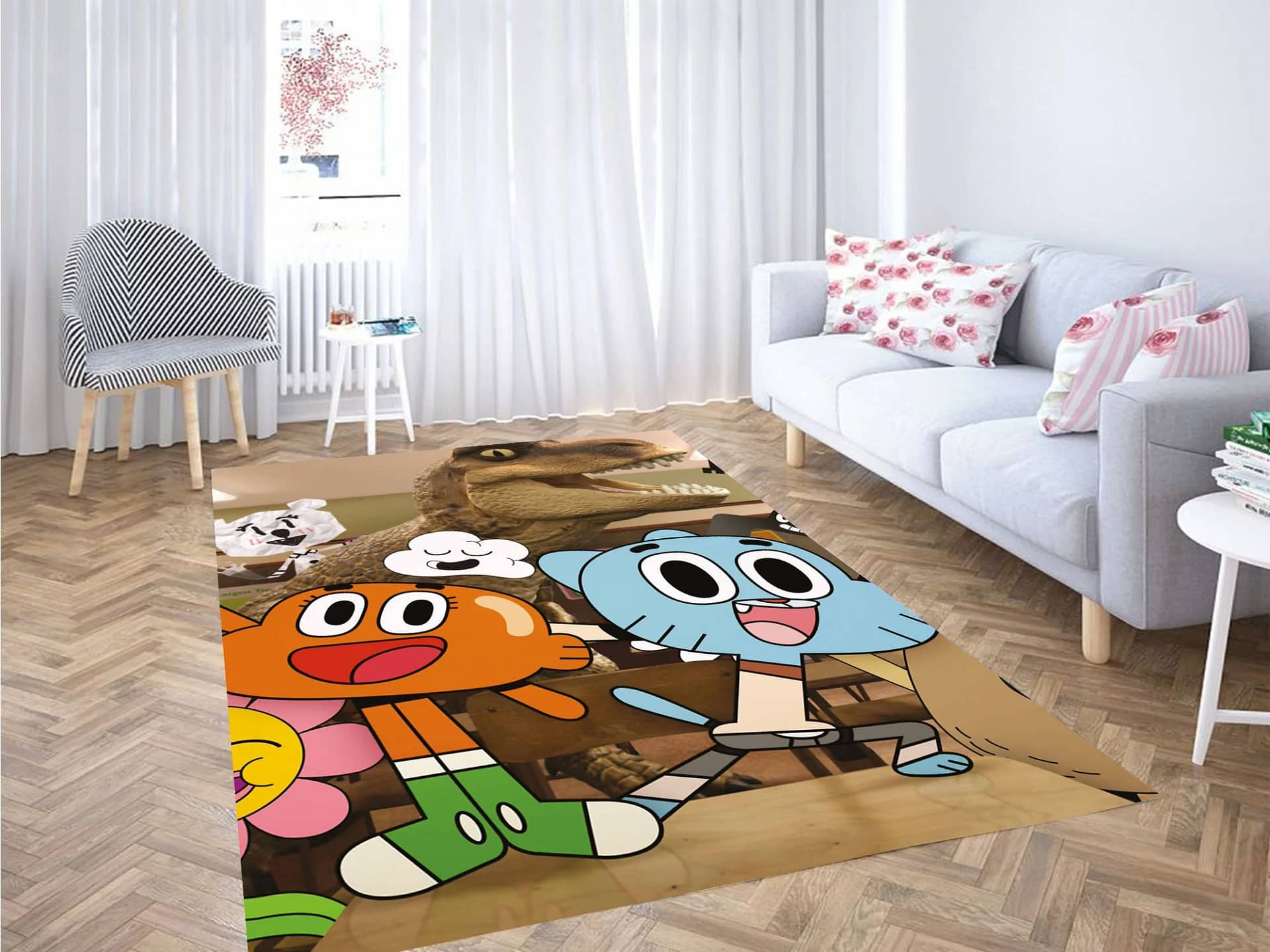 Gumball And Darwin Carpet Rug